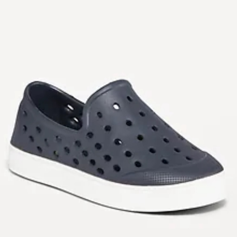 Old Navy Dark Blue Perforated Slip-On Cushioned Water Shoes